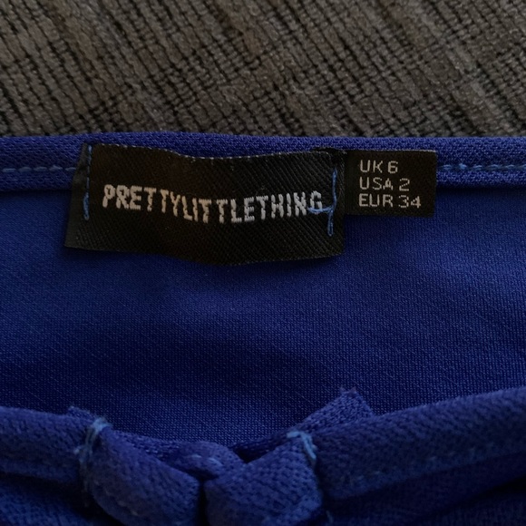 PLT royal blue blouse - Picture 3 of 3